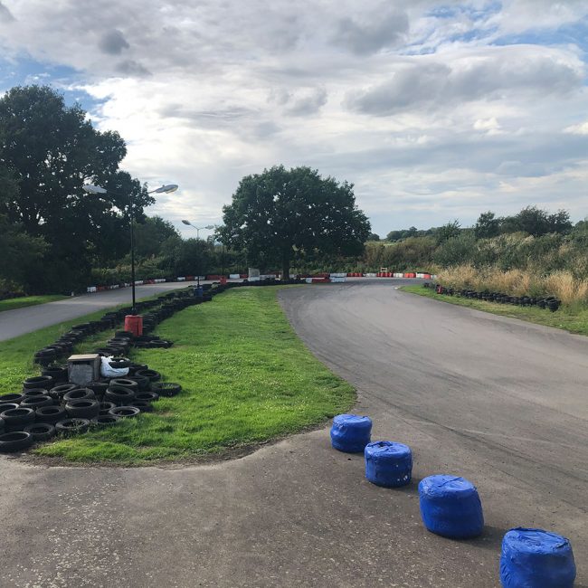 Outdoor Go Karting circuit at Stretton Circuit in Leicester