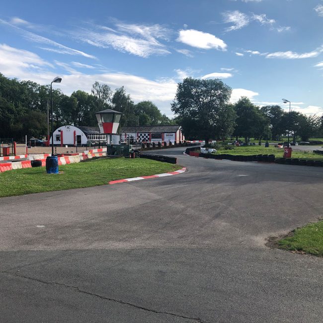 Outdoor go karting in Leicester, Stretton Circuit