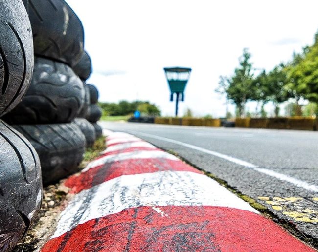 Tyre Wall at Stretton Circuit, home of Leicester Go Karting.